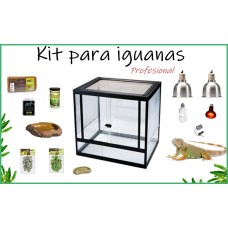 Kit completo para Iguanas o saurios de gran tamaño